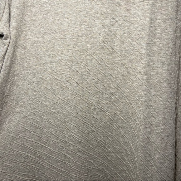 J. Jill Pure Jill women’s Beige Crinkle texture long sleeve Tunic in size M - Picture 4 of 6